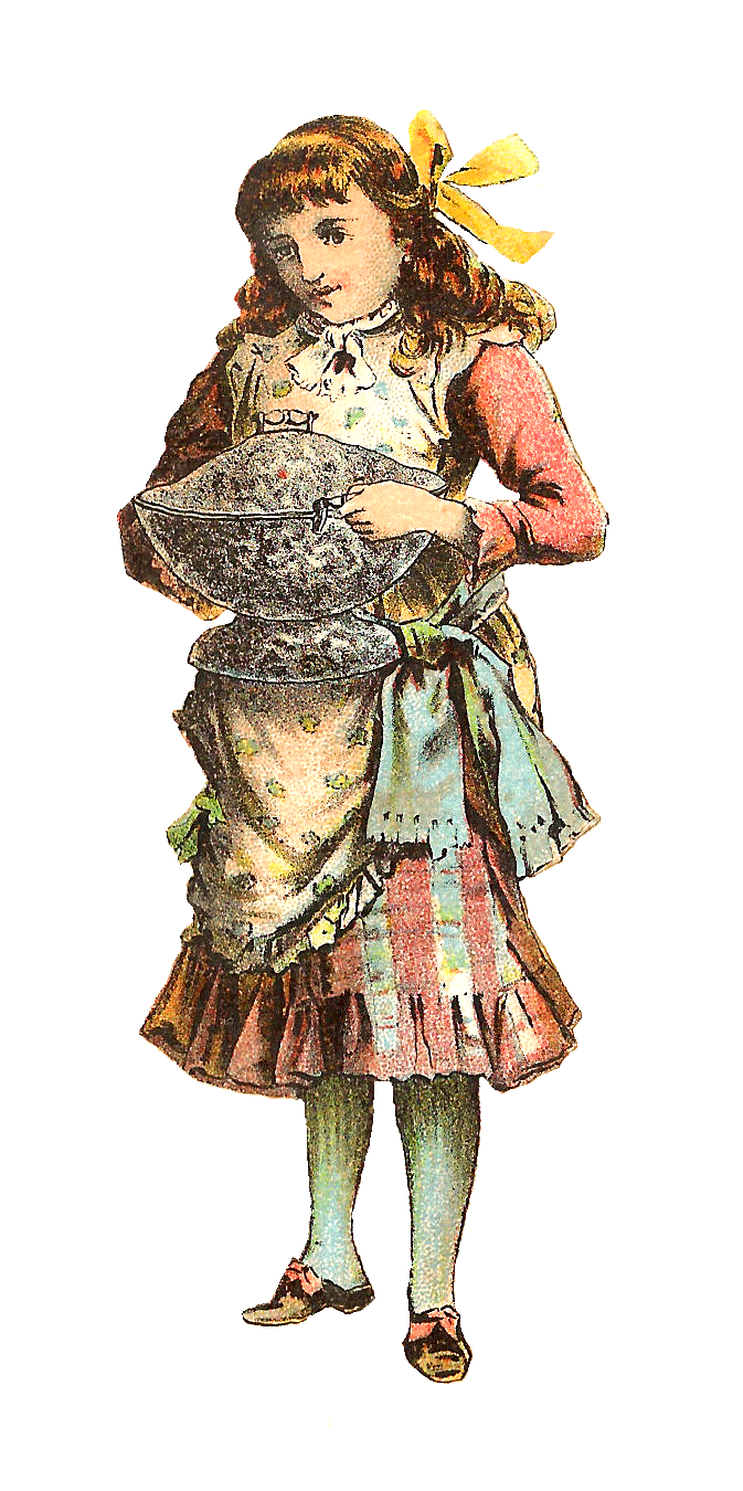 clipart vintage girl png - photo #13