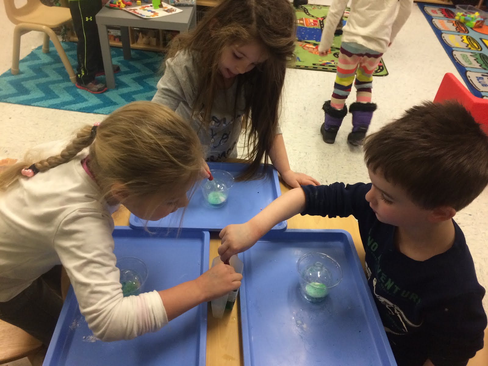 Mrs. Clute's Preschool Classroom Erupting Ornaments