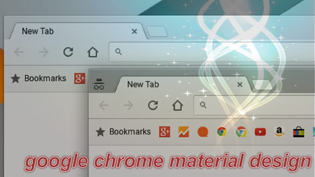كيفية تفعيل الشكل الجديد من متصفح جوجل كروم google chrome material design 2