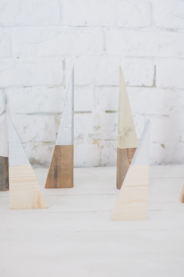 Árboles de madera diy