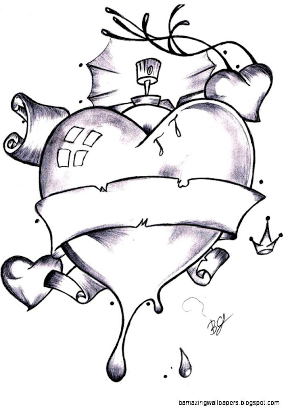 Graffiti my Heart by TheFancifulGhost on DeviantArt