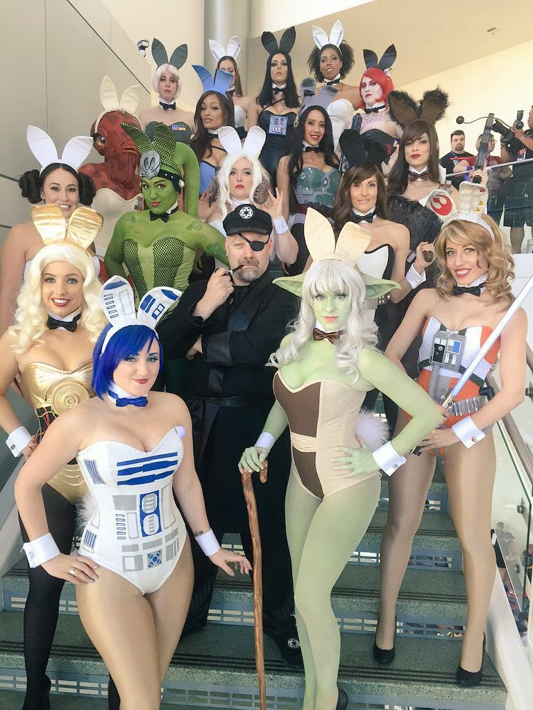 Star Wars Cosplayers Do It Playboy Bunny Style In A Far Away