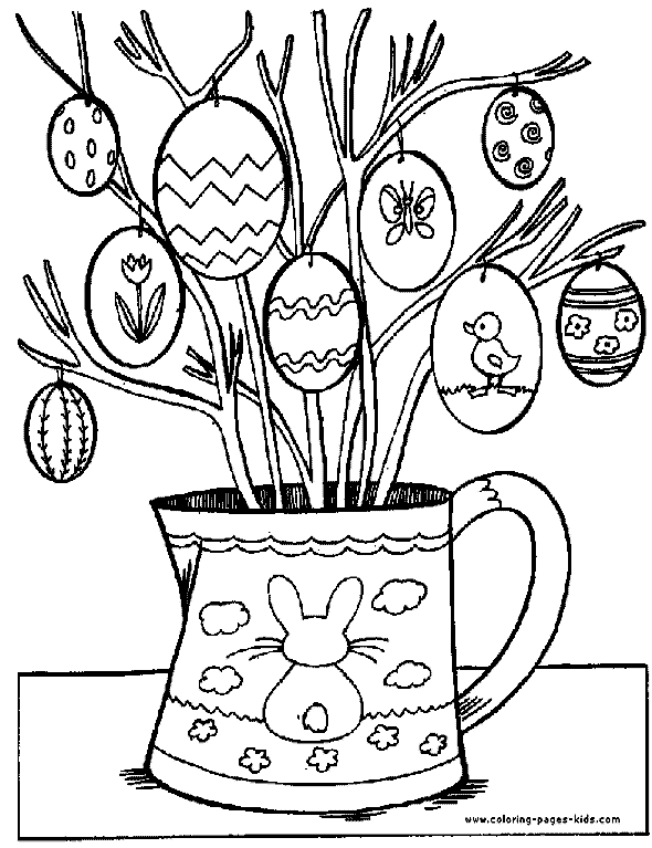 images of easter coloring pages - photo #29
