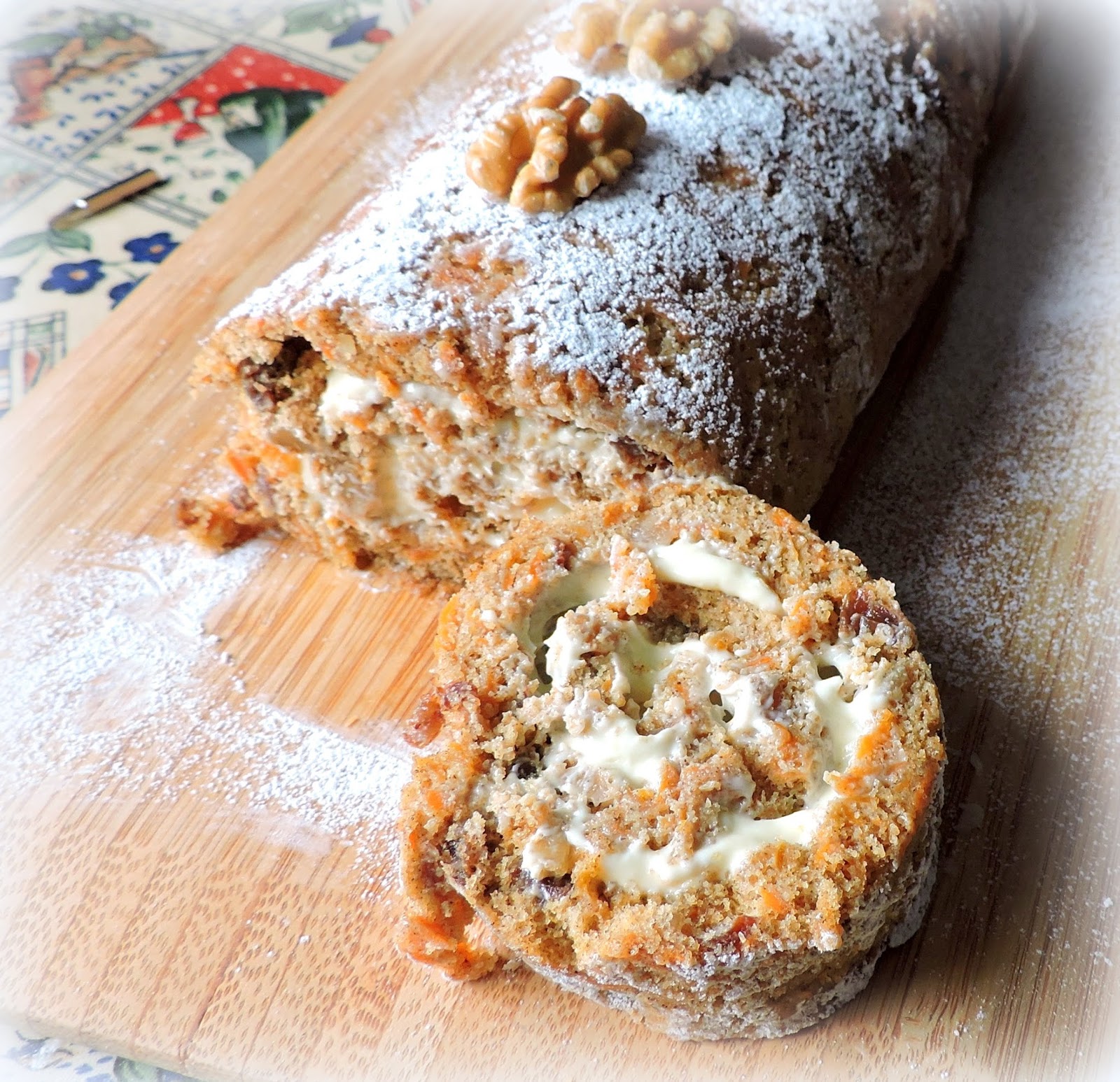 Carrot Cake Roll The English Kitchen