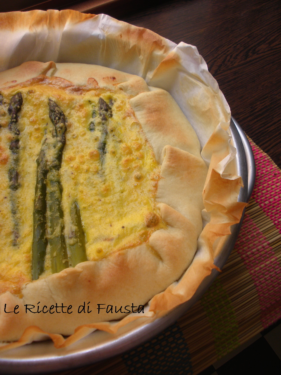 Le Ricette di Fausta Quiche agli Asparagi
