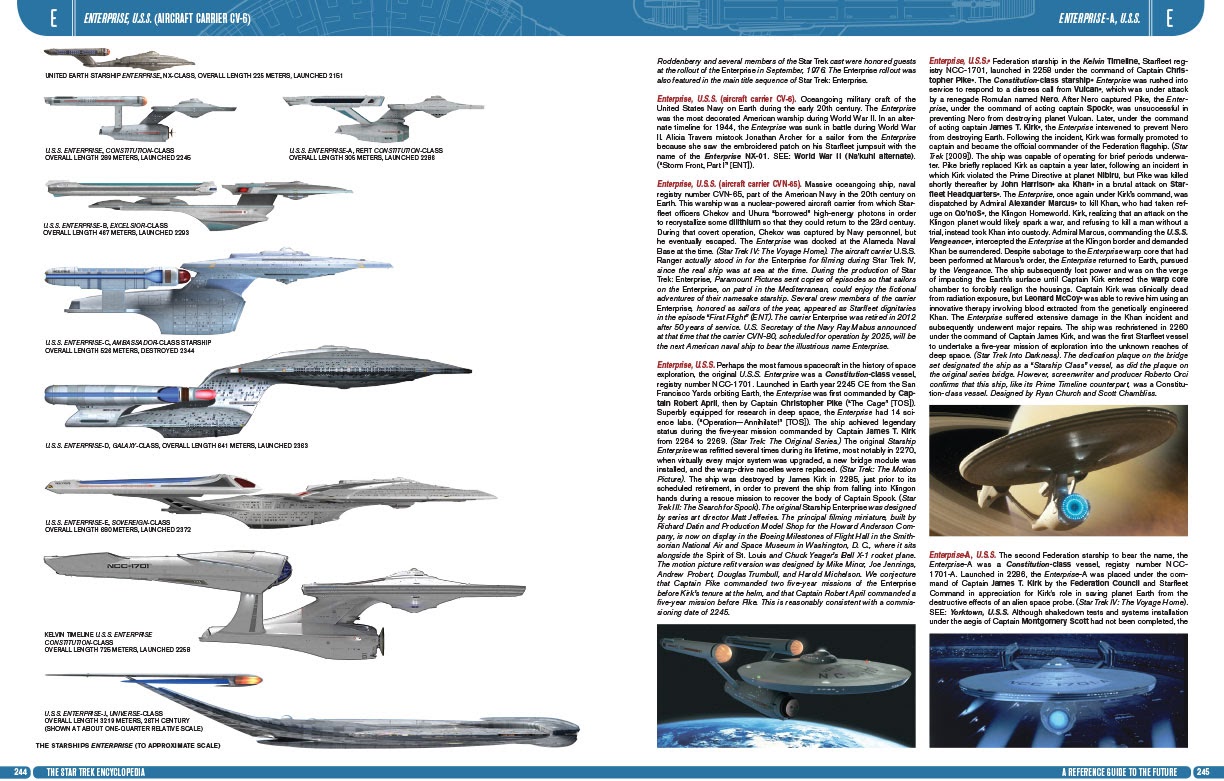 The Trek Collective  Star Trek Encyclopedia Preview Pages