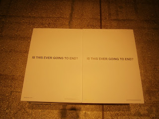 το έργο Is this Ever Going to End στην 4η Bienalle της Θεσσαλονίκης