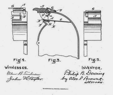 T C C: Philip Downing Letter Box - U S Patent 462093 - Oct 27 1891
