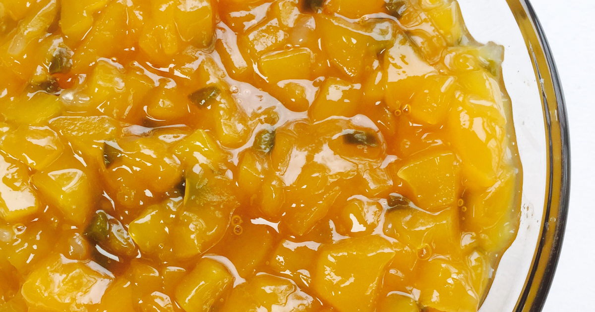 Sweet and Spicy Mango Jalapeno Jam FreakyFriday