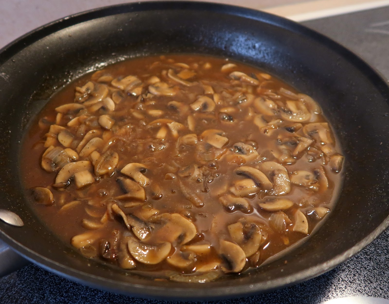 Paleo Mushroom & Onion Sauce
