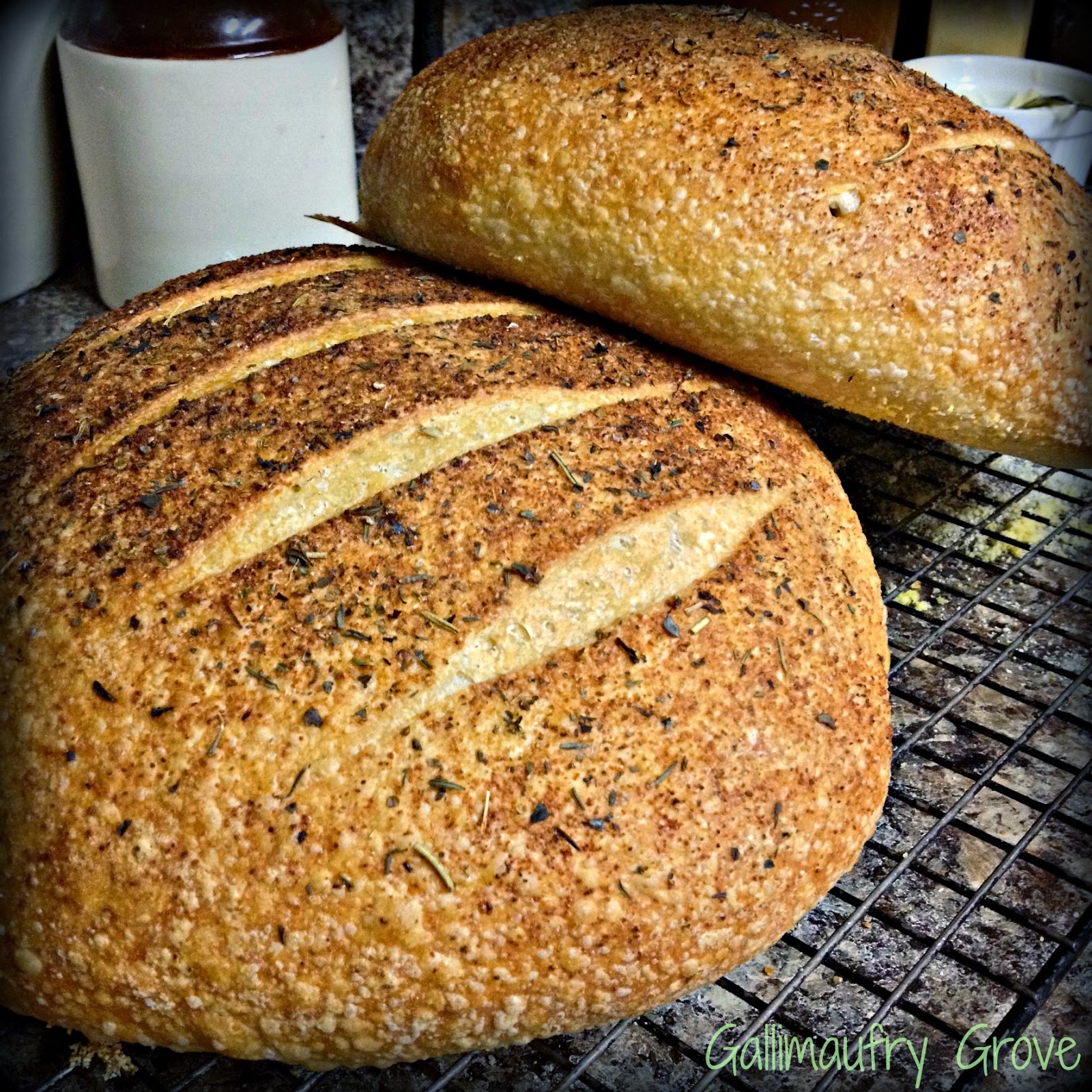 Traditional Sourdough Bread with Natural Yeast
