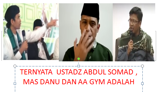 Innovation For You Ternyata Ustadz Abdul Somad Danu Dan Aa Gym Adalah