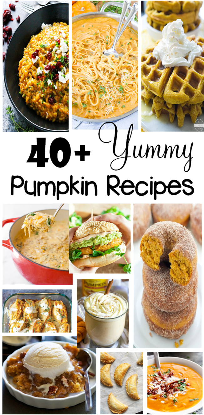 40 Yummy Pumpkin Recipes