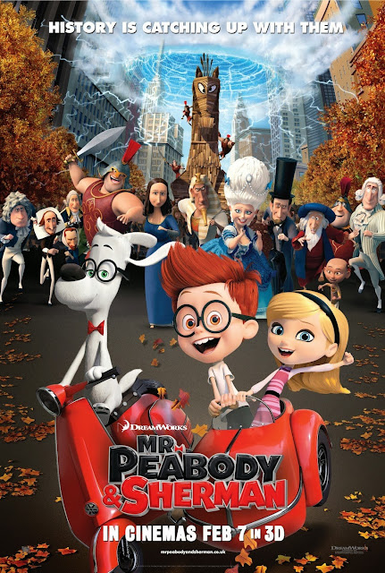 Mr. Peabody & Sherman DreamWorks Animation 2014 animatedfilmreviews.filminspector.com