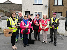 A small group of canvassers in County Wexford.