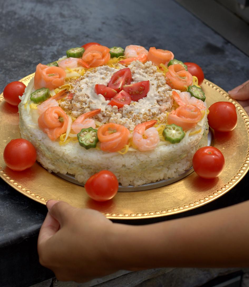 Wonderbaar 5 Layer Sushi Cake By Bap2s On DeviantArt. And The Adventure JS-67