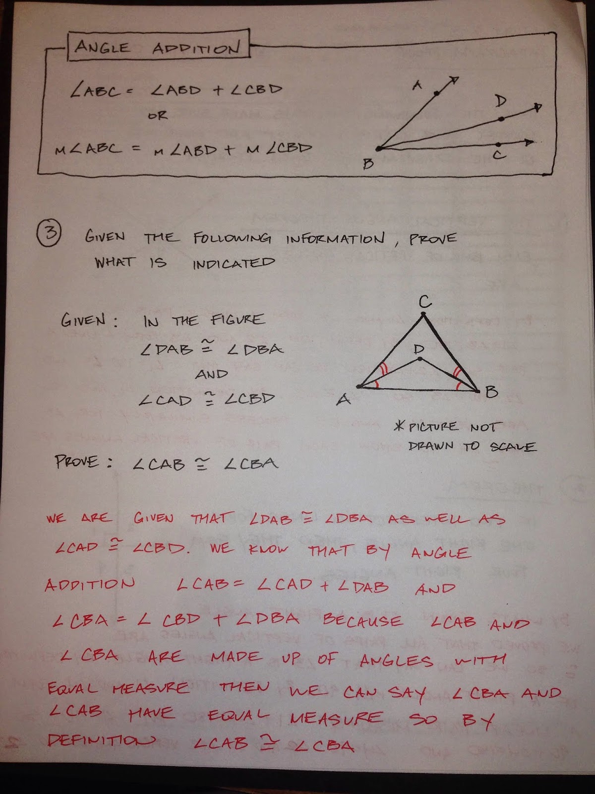 Honors Geometry - Vintage High School: Section 2-5: Deductive reasoning