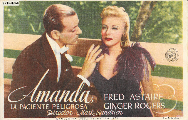 Programa de Cine - Amanda, La Paciente Peligrosa - Fred Astaire - Ginger Rogers