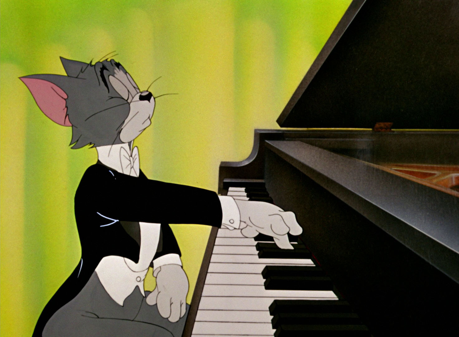 Песня кота на пианино. Том и Джерри том пианист. Том и Джерри кот пианист. Том и Джерри венгерская рапсодия. Том и Джерри пианино.