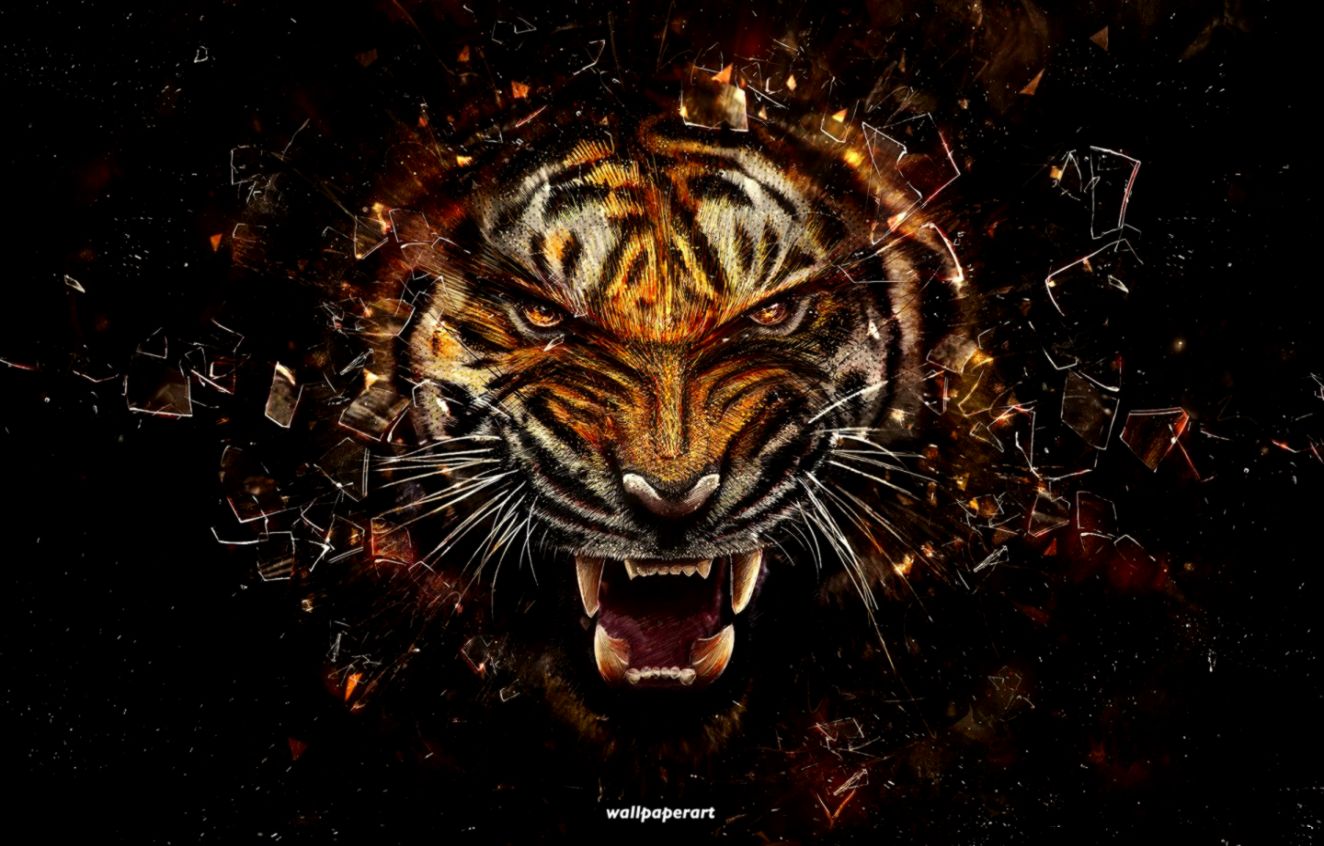 Member Albums 31234 » Big cats » fantasy tiger revenge nature