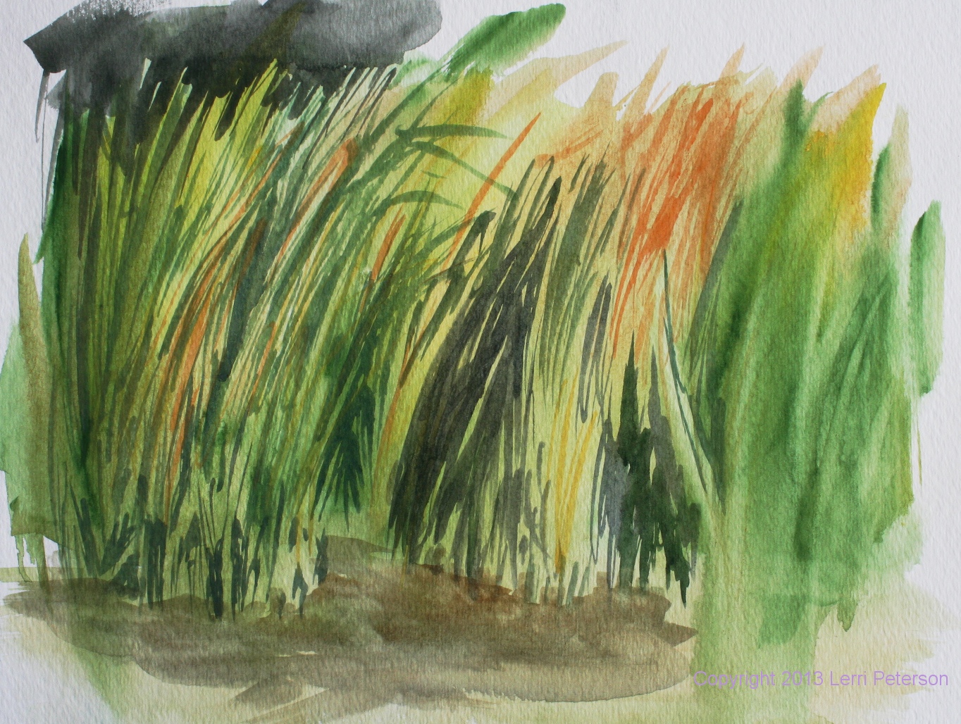 Lerri's Watercolor Classes August 2013