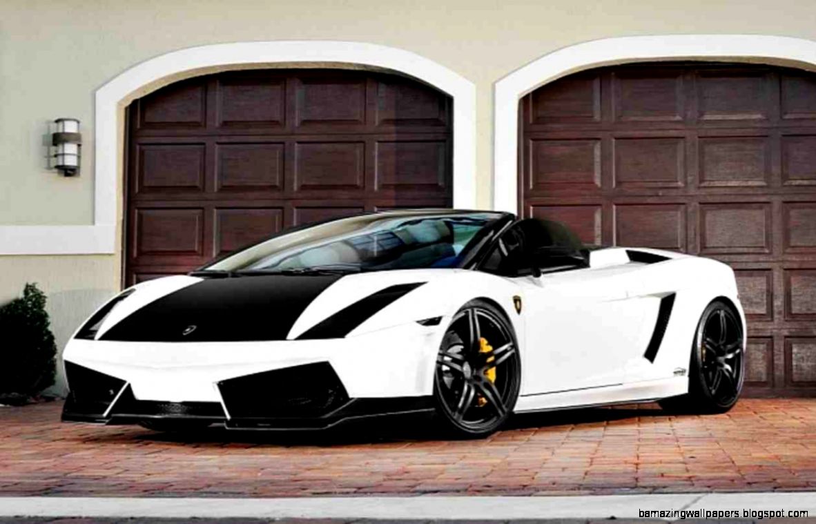 2015 White Lamborghini Gallardo