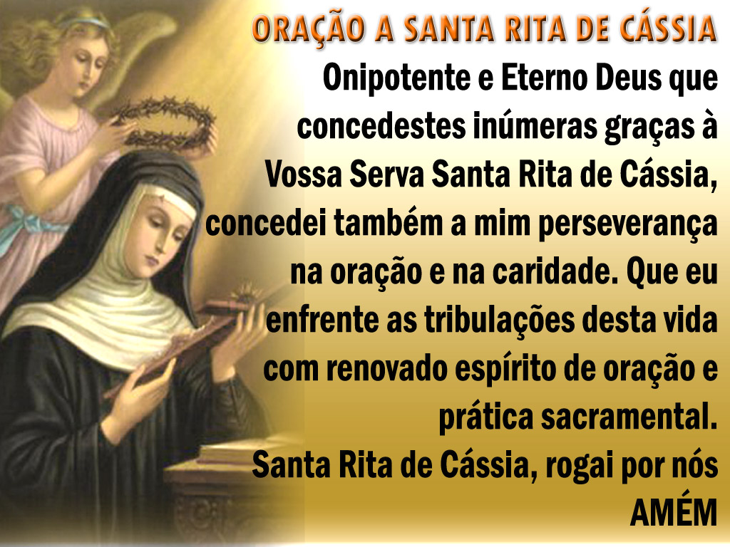 A Mão da Vida Oração a Santa Rita de Cássia A Mão da Vida Oração a Santa Rita de Cássia