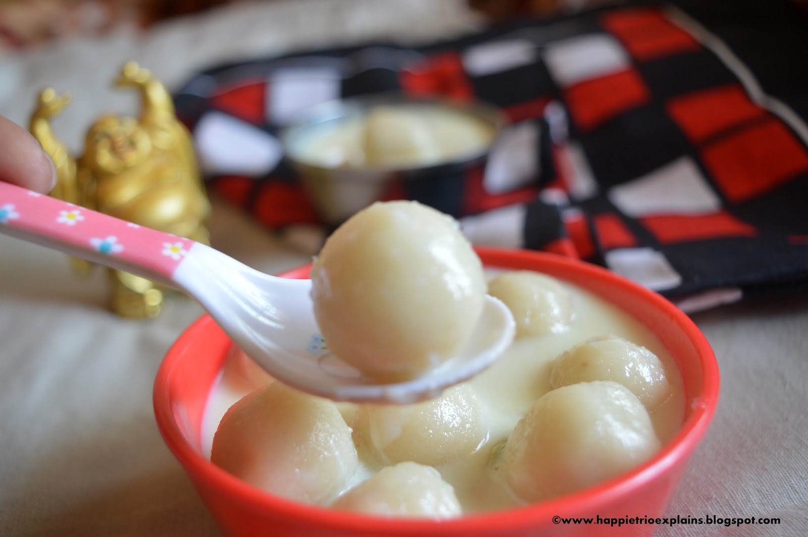 Paal Kozhukattai Rice Flour balls cooked in Milk sauce The Happie