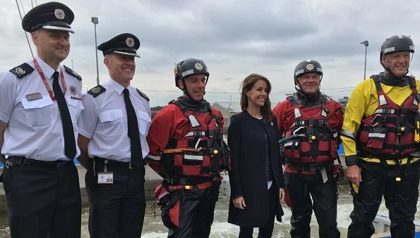 Princess Marie wore a new coat from Goat Fashion. Also owned by the Duchess of Cambridge, Kate Middleton, and Crown Princess Mary in different colors