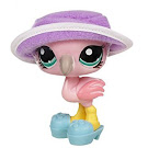 Littlest Pet Shop 3-pack Scenery Flamingo (#1024) Pet