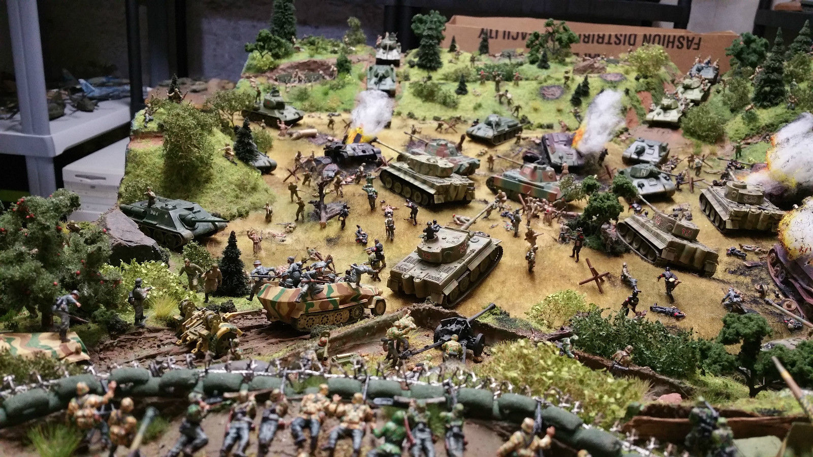 History in 1/72 A ww2 Battle of Kursk diorama