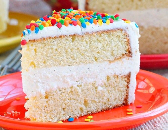VANILLA BEAN CAKE WITH VANILLA BEAN BUTTERCREAM RECIPE