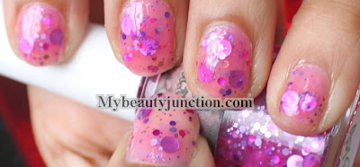 Swatch and review of indie nail polish The Blob from Carpe Noctem Cosmetics