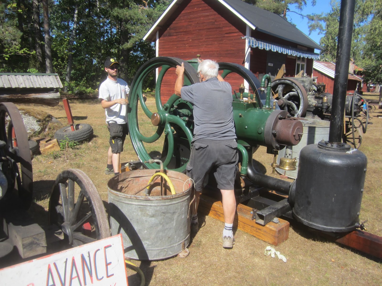 På Skärgårdsgatan Motorns Dag Målilla Fredag