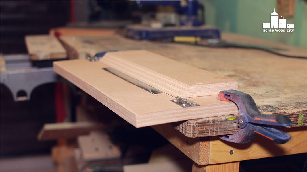 scrap wood city How to make a sheet metal bending jig