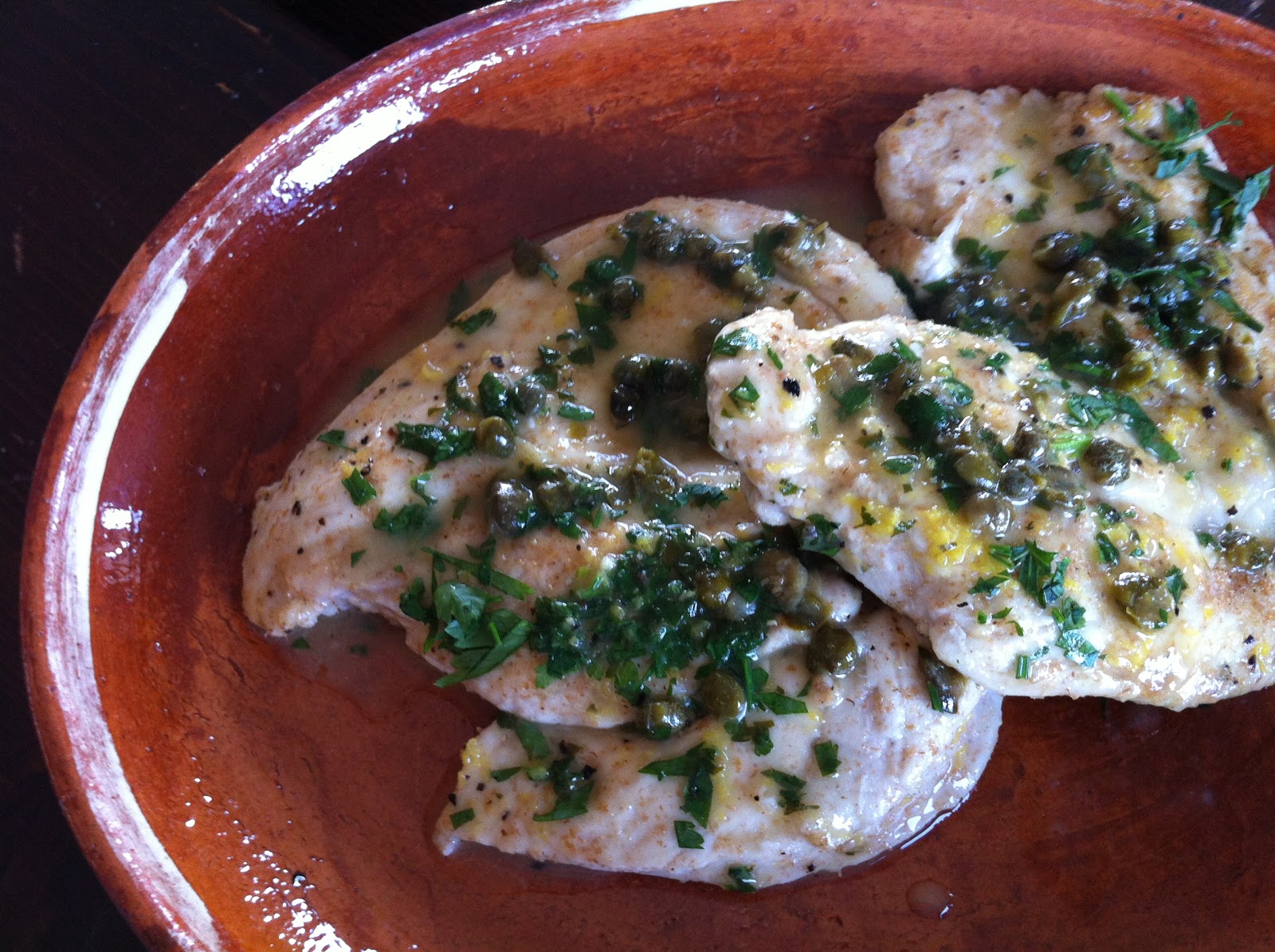 Recipes from 4EveryKitchen Chicken With Garlic, Lemon & Capers