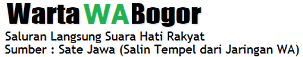 Warta WA Bogor - Bogor WhatsApp News