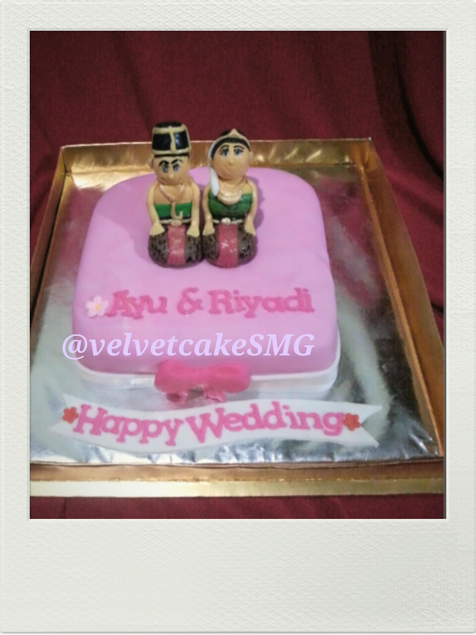 Wedding Cake Semarang Agustus 2016