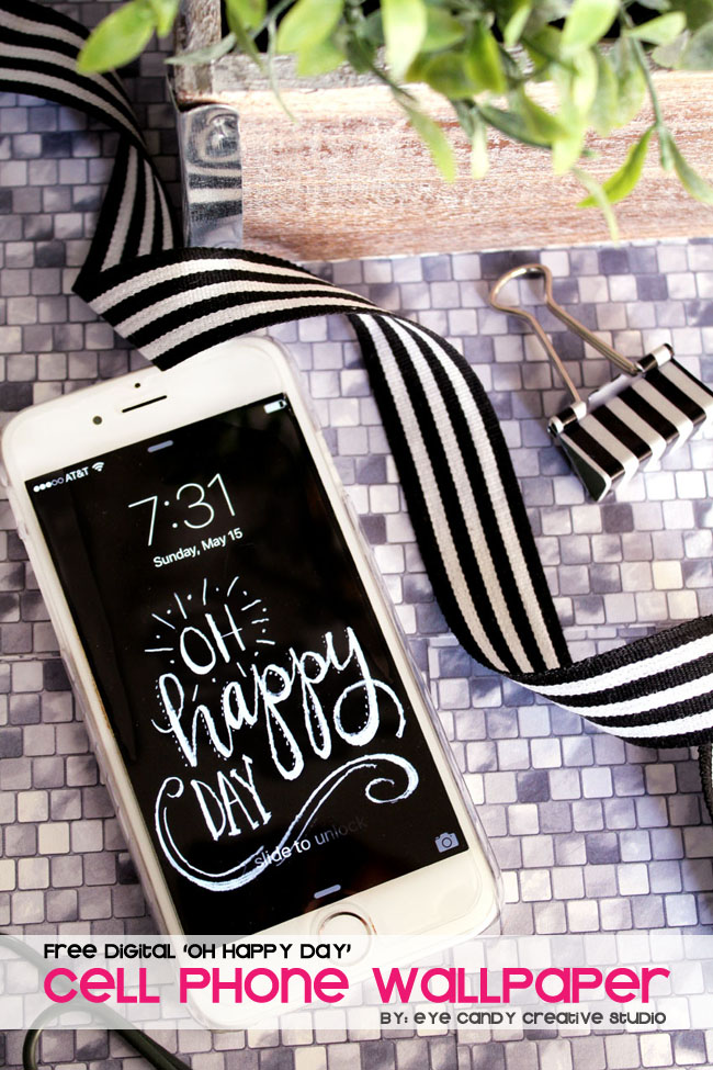 chalkboard lettering, hand lettering, free download, cell phone background
