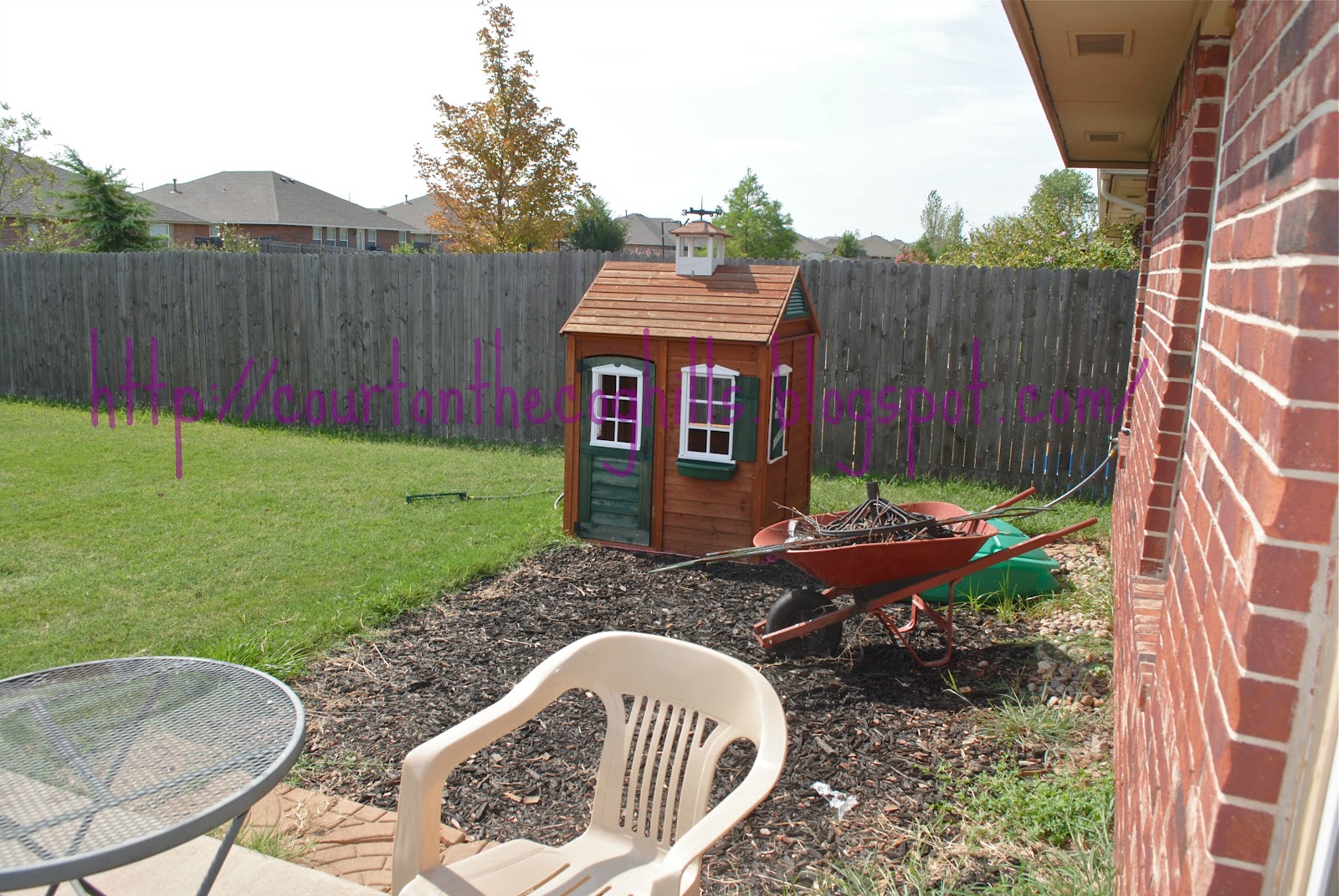 The Lovely Years: Our First Home: Photos Outside