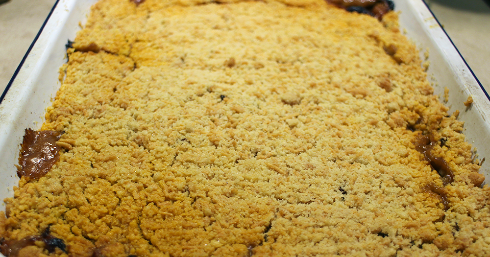 In My Caravan Kitchen Dorset Lamb Crumble