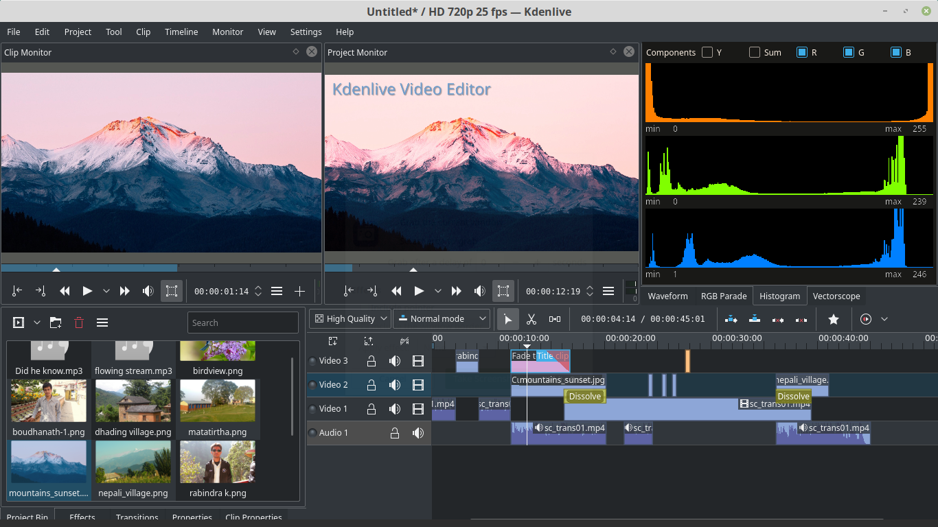 best simple video editor free