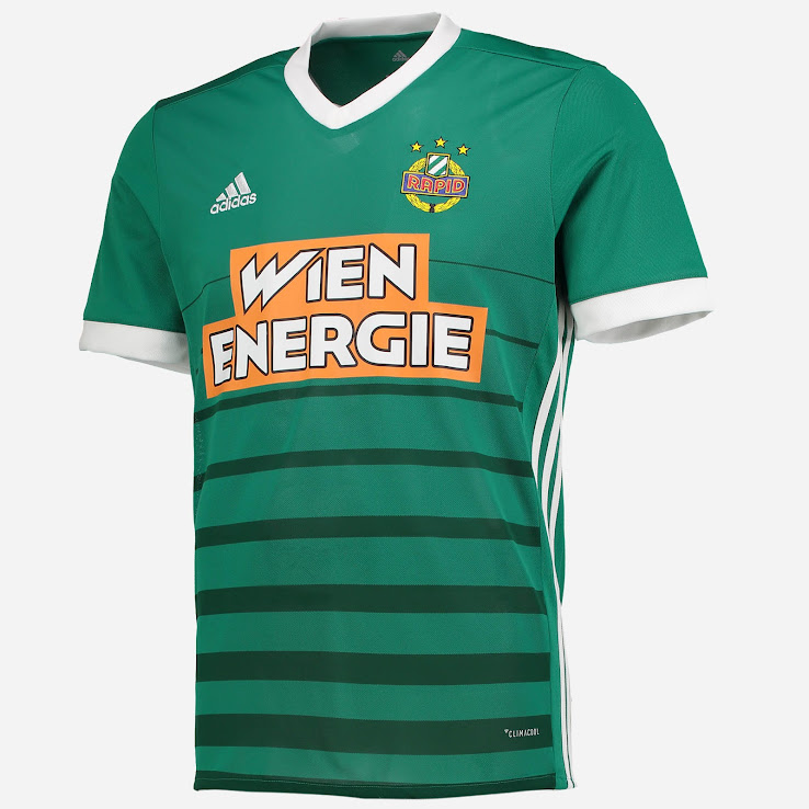 Adidas Rapid Wien 17-18 Home Kit Released - Footy Headlines
