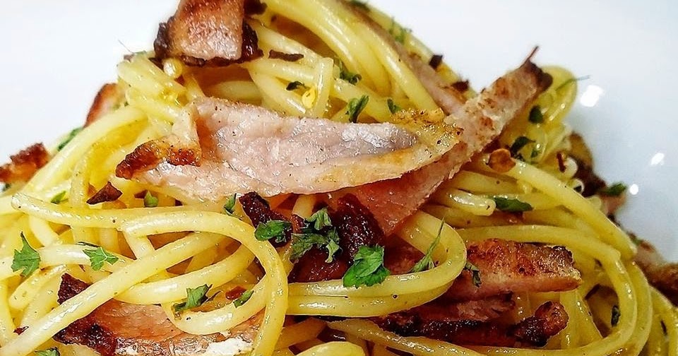 Bacon Spaghetti with XO sauce by Yvonne Mah