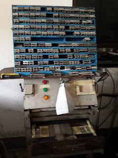 mesin press cetakan master plat nomor samsat 