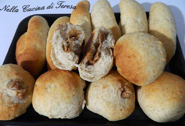 Nella Cucina Di Teresa Panini Integrali Di Ricotta Farciti