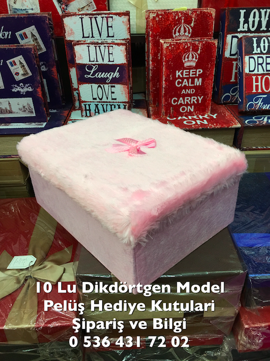 Peluş Hediye Kutulari hediyelik eşya, hediyelik ev eşyaları, hediyelik
