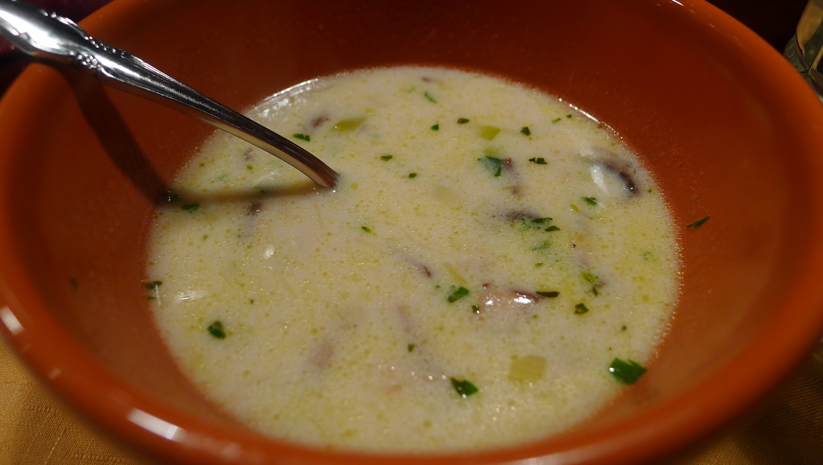 newFOOD tuesdayz: Creamy Wild Mushroom Soup