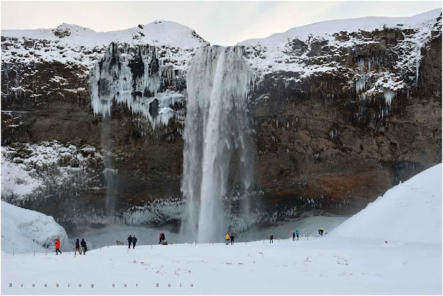 Seljalandsfoss waterfalls Iceland
