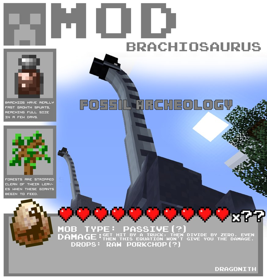 Minecraft Alcores Fossil Archeology Mod 1.3.2